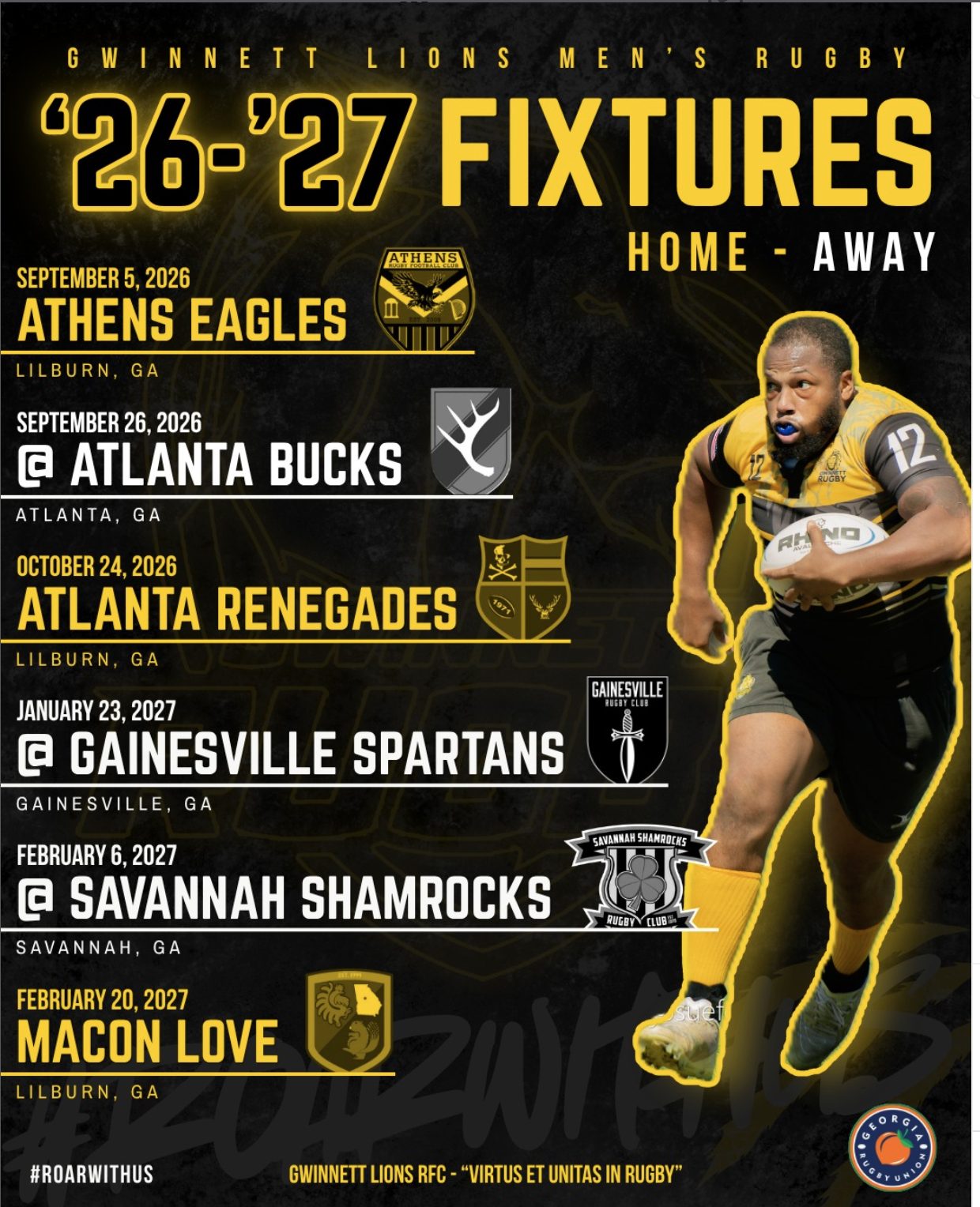 Graphic: Gwinnett Lions RFC