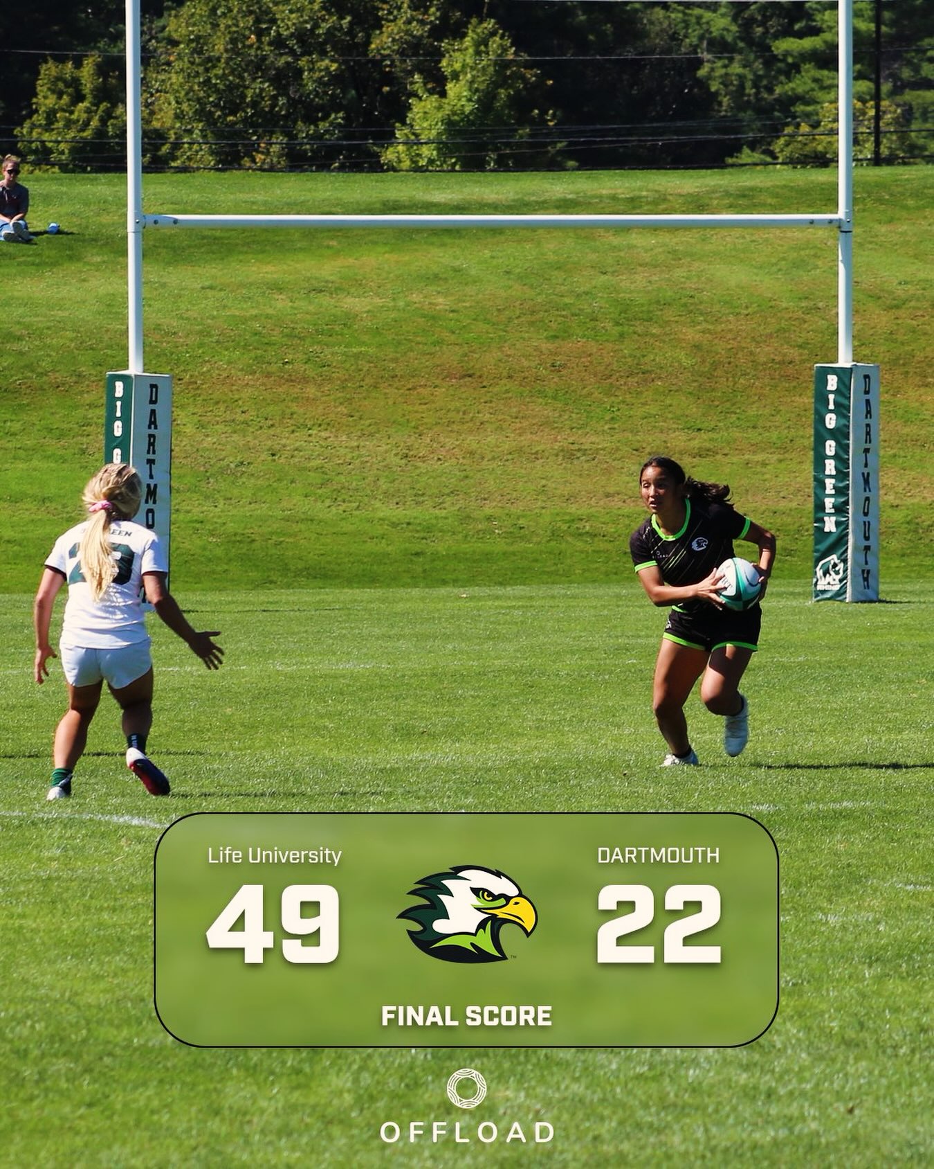 Graphic: Life University Women's Rugby