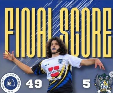 Graphic: UNG Men's Rugby